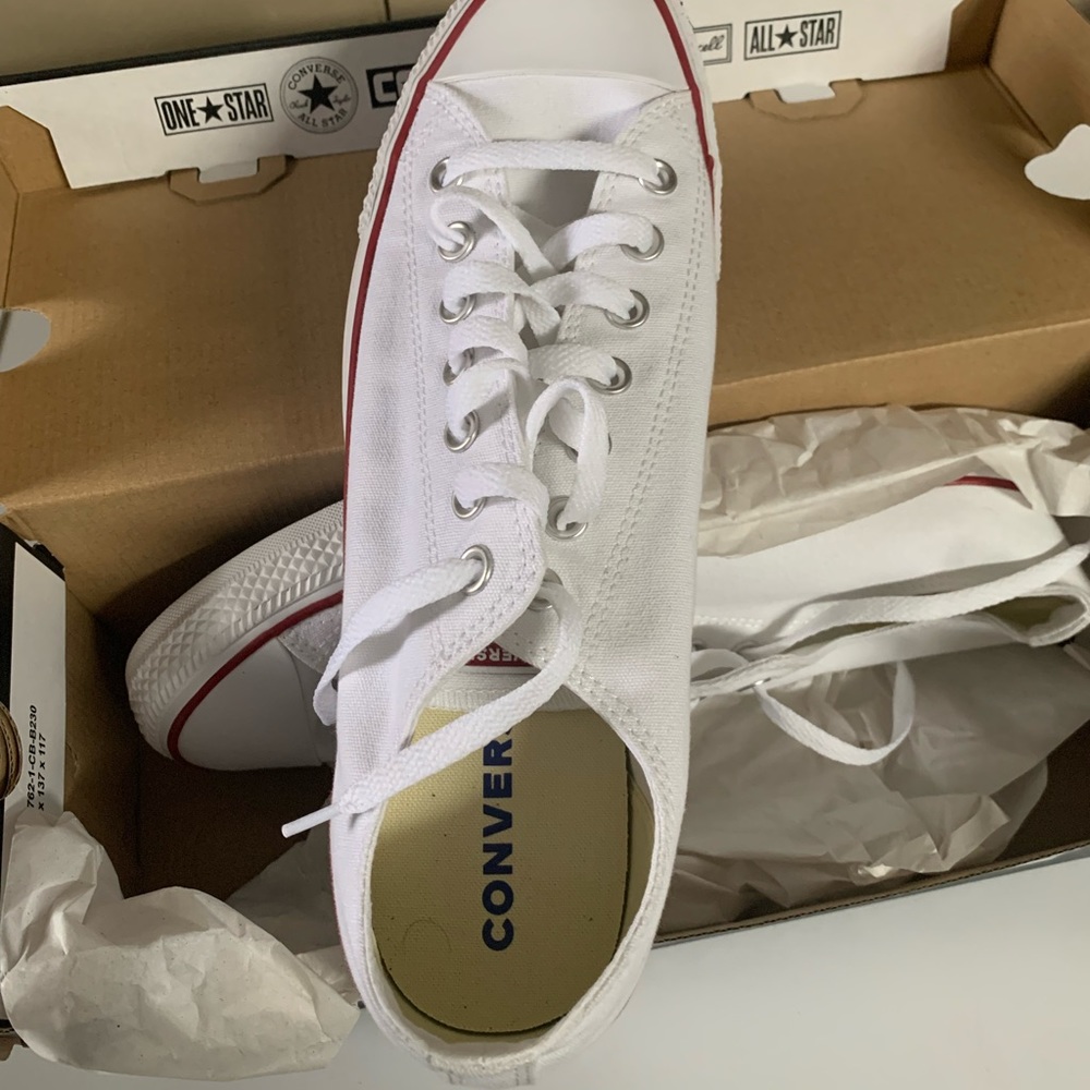 White men’s converse